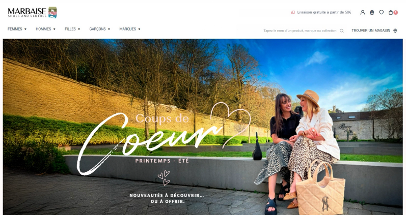 L’e-shop Marbaise : la mode à portée de clic (et avec plein d’avantages !)